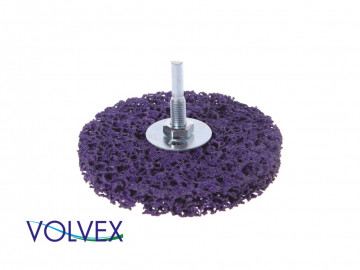 Зачистной Круг VX C&S-3-3-75 Coral, под Дрель, Фиолетовый, 75мм